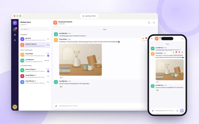 Parley: Chat web app